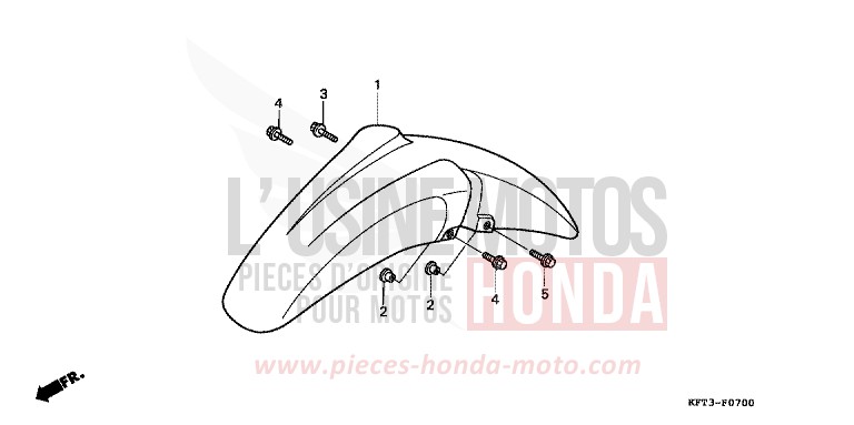 KOTFLUEGEL, VORNE von City Fly FLASH RED (R119E) von 1998